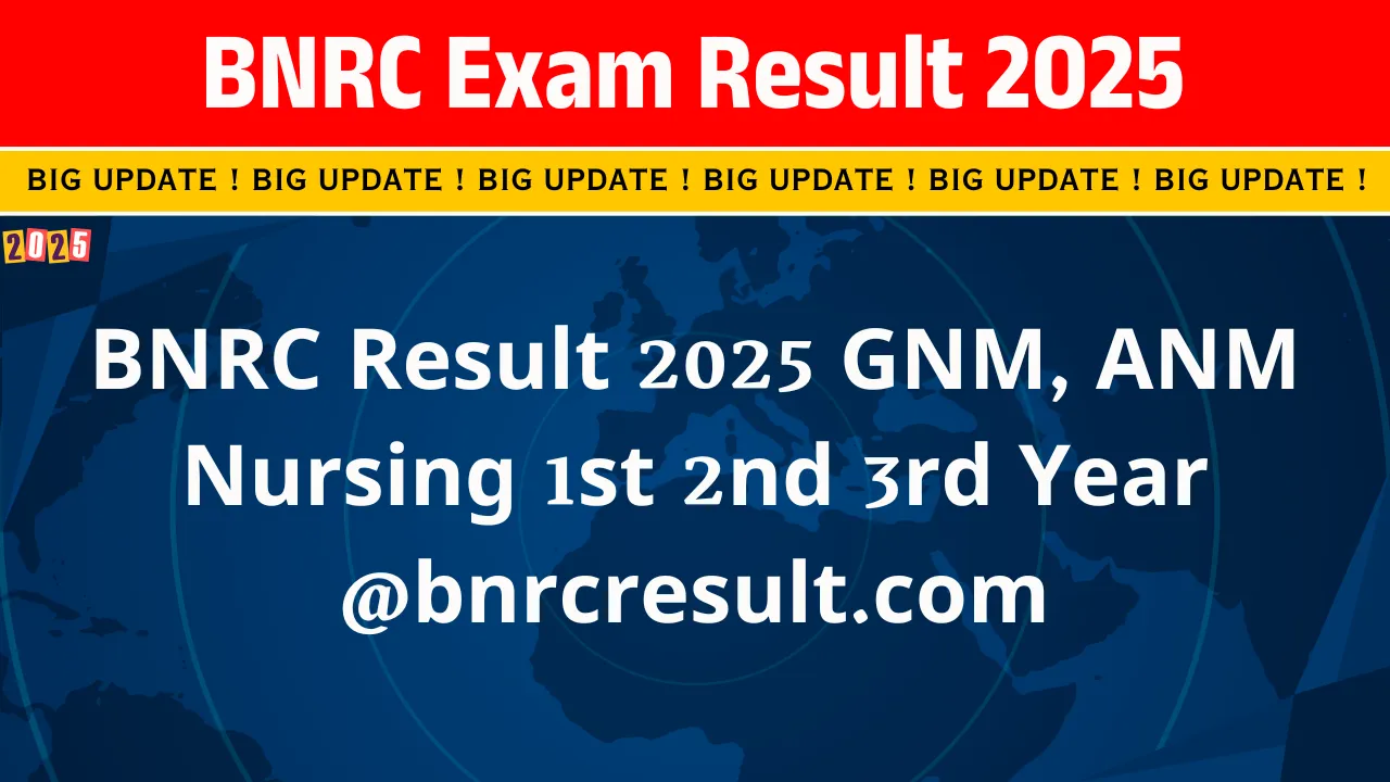 BNRC Exam Result 2025