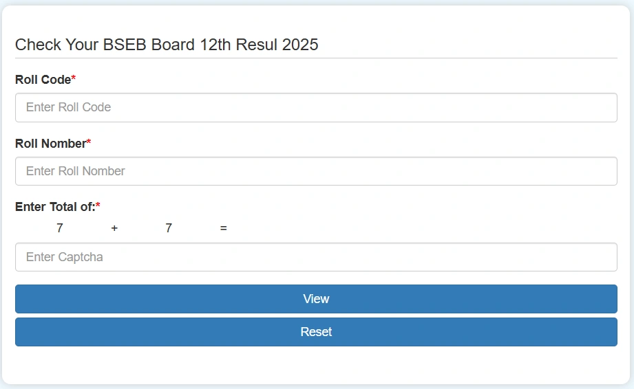 BSEB Board 12th Resul 2025 download